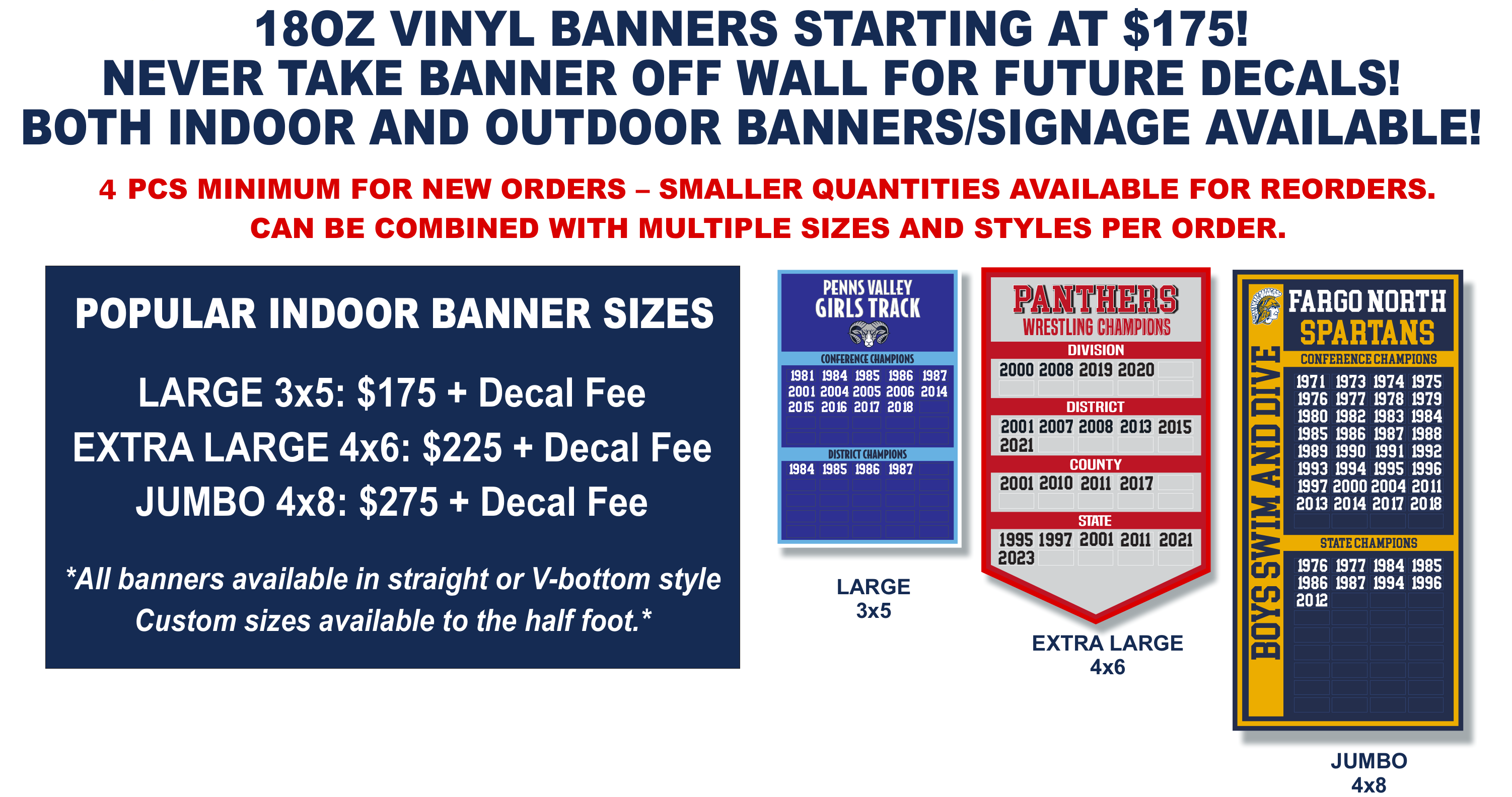 Banner Sizing