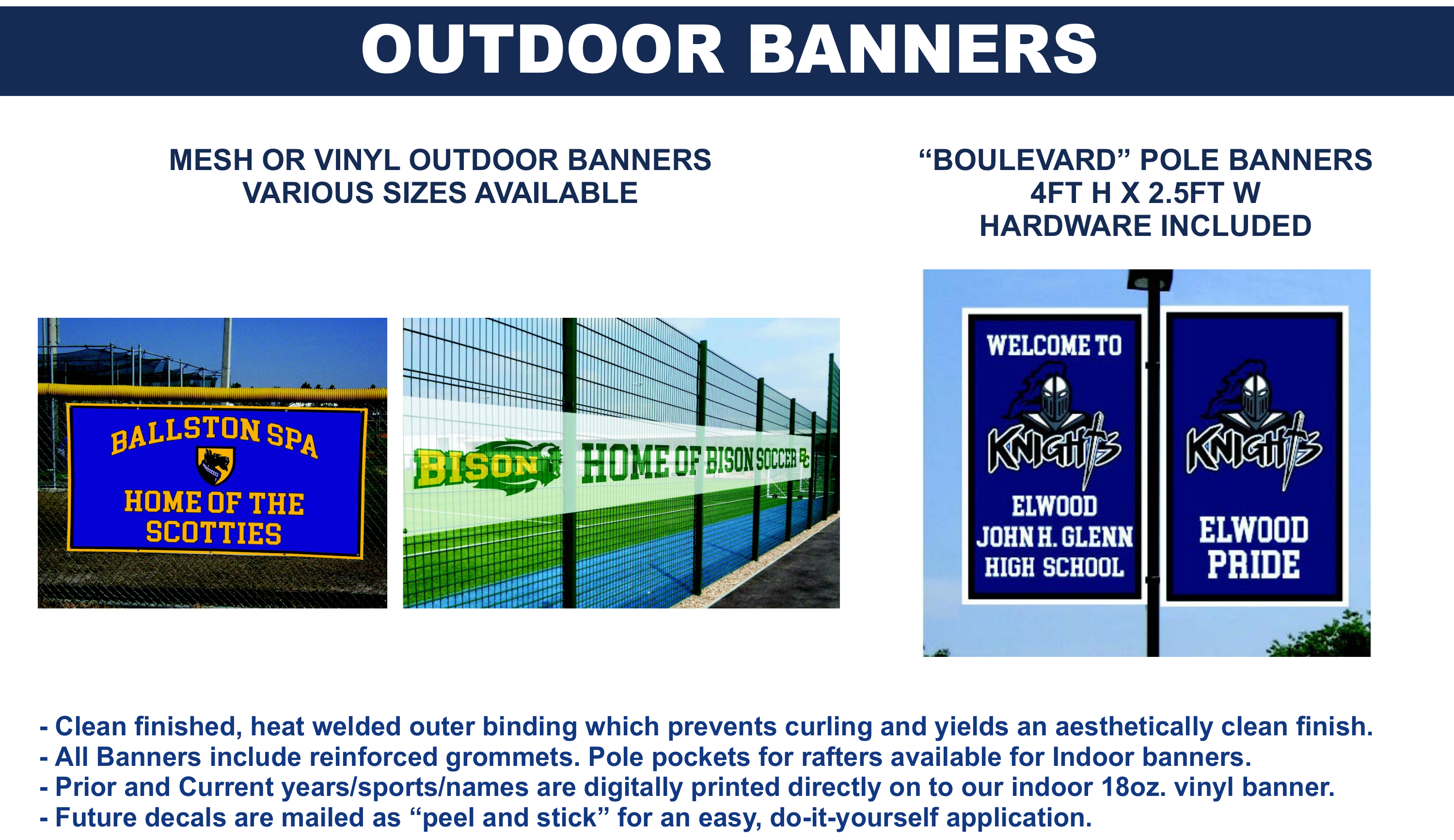 Outdoor Banners