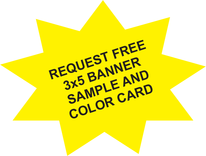 Request a free banner sample