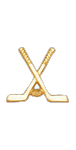 5118 - Hockey Crossed Sticks