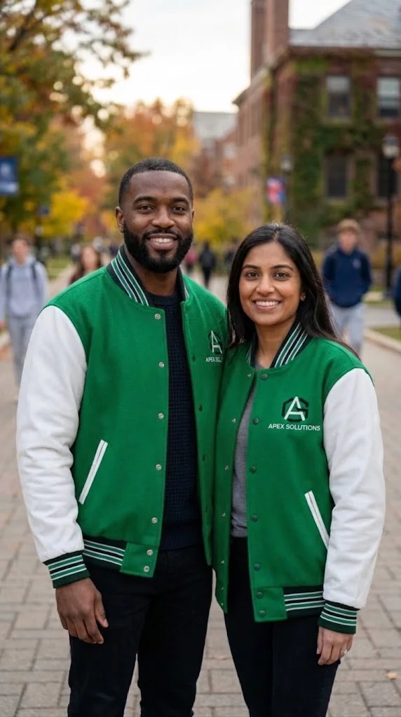 Varsity Inspired Custom Branded Jackets