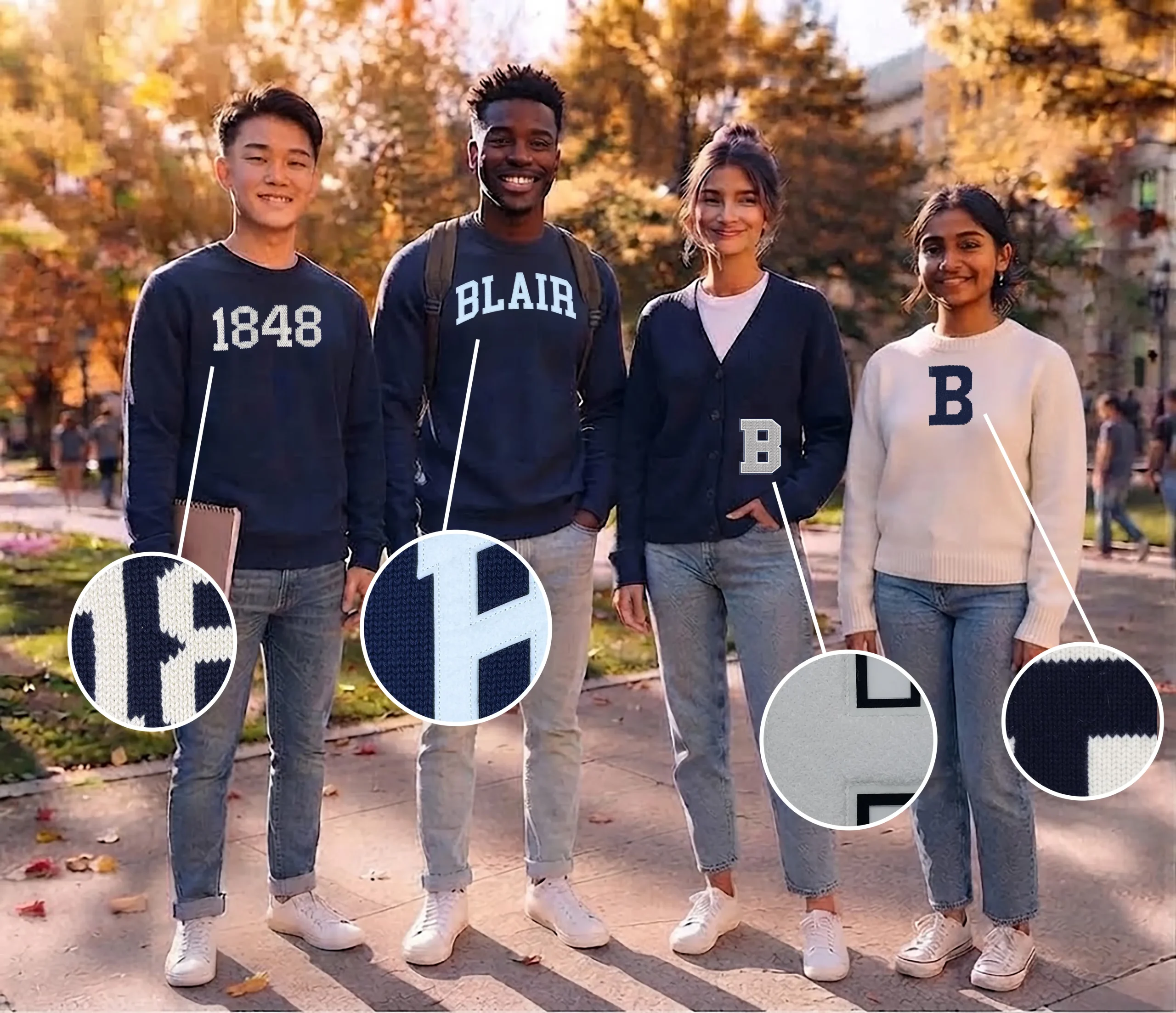 Varsity Inspired Sweaters
